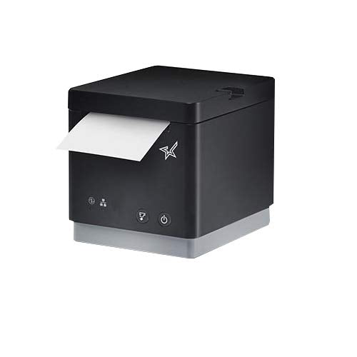 Star Micronics mC-Print2 2-inch Ethernet (LAN) / USB Thermal POS Printer with CloudPRNT, Cutter, and External Power Supply - Black Ethernet (LAN) / USB Black