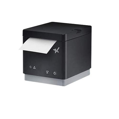 Star Micronics mC-Print2 2-inch Ethernet (LAN) / USB Thermal POS Printer with CloudPRNT, Cutter, and External Power Supply - Black Ethernet (LAN) / USB Black
