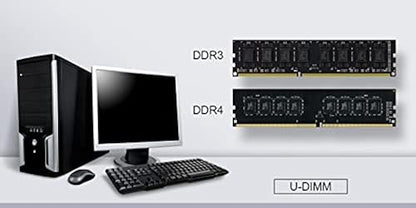 Team ELITE 32GB DDR4 SDRAM Memory Module - For Desktop PC - 32 GB - DDR4-3200/PC4-25600 DDR4 SDRAM - 3200 MHz - CL22 - 1.20 V - Non-ECC - Unbuffered - 288-pin - DIMM - Lifetime Warranty