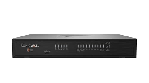 SonicWall TZ480 - Secure Upgrade - 3-Year Advanced Edition with 1 Year CSE (03-SSC-6986) - NGFW with 3YR Advanced Protection Service Suite - 2 Gbps Throughput, 1.5 Gbps Threat Prevention 3 Year Advanced Protection Service Suite