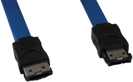 Tripp Lite 6-Feet eSATA, SATA-II External Shielded Signal Cable (7Pin/7Pin) 2M, 6-ft., Straight Connector (P950-02M) 6'