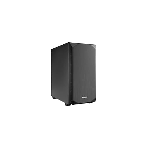 be quiet! Pure Base 500 ATX Midi Tower PC Case | Two Pre-Installed Silent Wings 2 Fans | Black | BG034 Black BG034