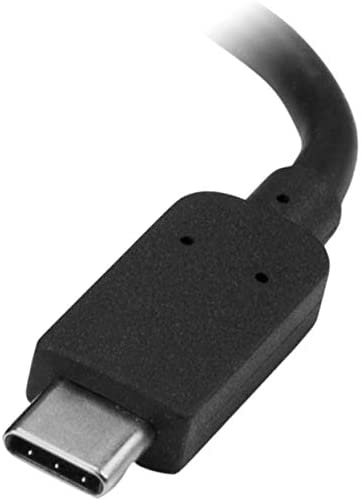 StarTech.com USB C to VGA Adapter with Power Delivery - 1080p USB Type-C to VGA Monitor Video Converter w/ Charging - 60W PD Pass-Through - Thunderbolt 3 Compatible - Black (CDP2VGAUCP)