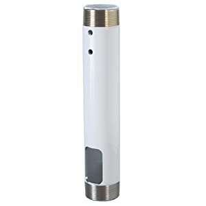 Chief mfg. Fixed Extension Column Color: White, Size: 48" H x 1.9" W x 1.9" D