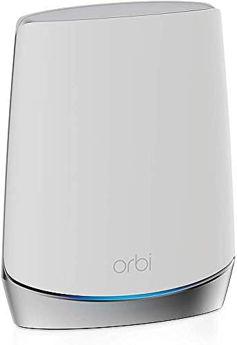 NETGEAR Orbi Whole Home Tri-Band WiFi 6 Mesh WiFi Satellite (RBS750) – Works with Your Orbi WiFi 6 Router, add up to 2,500 sq. ft, speeds up to 4.2Gbps | 11AX Mesh AX4200 WiFi Premium Satellite