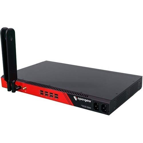 Opengear OM2248-L Device Server - DDR3 SDRAM - Twisted Pair, Optical Fiber - 2 Total Expansion Slot(s) - 2 x Network (RJ-45) - 8 x USB - 48 x Serial Port - 10/100/1000Base-T, 1000Base-X - Gigabit ETH