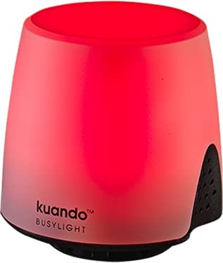 Kuando Busylight UC Omega (15410) - Presence Light and Ringer - Busy Light for The Office - Free Busylight Software for Microsoft Teams, Skype4B, Jabber, Webex, RingCentral, Zoom, Avaya, 3CX and More