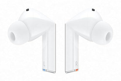 Samsung Galaxy Buds3Pro, Wireless Bluetooth Earbuds with Adaptive Noise Control, Sweat and Water Resistance, AI Translator, Hi-Fi Sound, 360 Audio – White (CAD Version & Warranty) Buds Only Buds3 Pro White