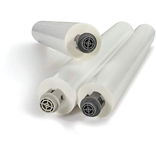 GBC Pinnacle 27 Ezload Roll Film, 3 Mil, 25" X 250 Ft, Gloss Clear