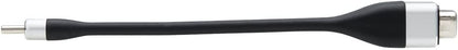 Tripp Lite USB-C to VGA Flat Cable, Flat USB C to VGA Apapter Cable (M/F), 1920 x 1200 60 Hz, Thunderbolt 3 Compatible, Black, 5 in (U444-F5N-VGA)