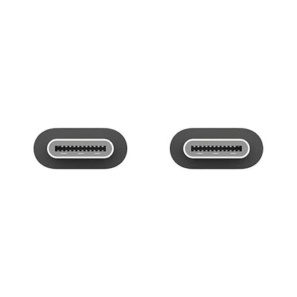 HP USB-C to USB-C Cable with PD Black 1Meter USB-C3.1 DHC-TC107 - Type C-Type C Faster Recharge Your Electronic Devices with Fast Charger Function - 9YF08AA