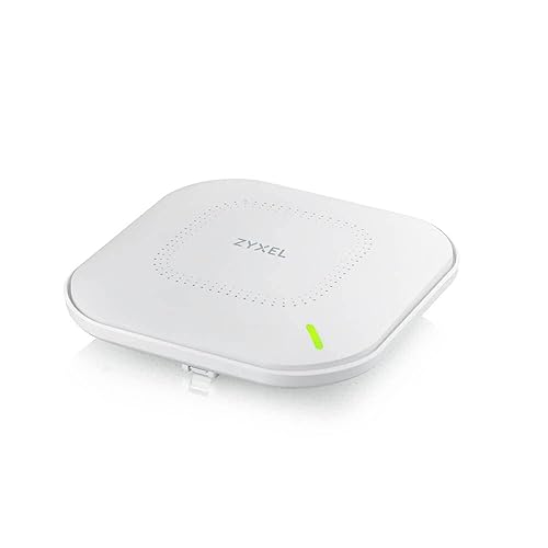 Zyxel WiFi 6 AX3000 Wireless Multi-Gigabit Pro Access Point | Smart Antenna | 2.5G Uplink & 1 GbE PT | Mesh | PoE+ | 1 Year Nebula Pro [WAX630S] 1.5" x 7.1" x 7.1"