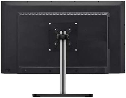 Atdec VFS-DH Dual Freestanding Horizontal Desk Monitor Mount (Supports two displays horizontally up to 27?) with horizontal or vertical orientation, swivelling heads and QuickShift mechanism, Silver,Polished Silver