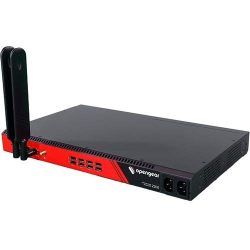 Opengear OM2216-L Device Server - DDR3 SDRAM - Twisted Pair, Optical Fiber - 2 Total Expansion Slot(s) - 2 x Network (RJ-45) - 8 x USB - 16 x Serial Port - 10/100/1000Base-T, 1000Base-X - Gigabit ETH