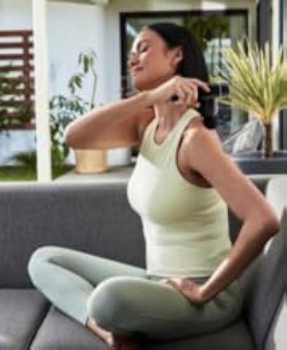 Homedics Rebound Percussion Massager, Ergonomic with QuietPower Technology, 3 Muscle-Targeting Modes & 4 Speeds, Portable for Home, Gym, and Travel