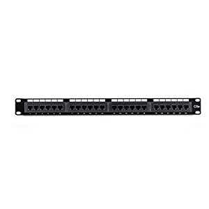 Black box network services Black Box Corp Cate5e 24-Port Network Patch Panel - 24 x RJ-45, 110 JPM5E24A