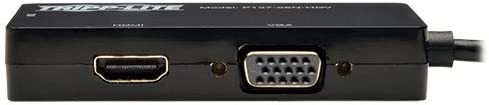 Tripp Lite Keyspan Mini DisplayPort to VGA/DVI/HDMI, Black, Standard (6"")" (P137-06N-HDV)