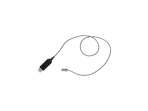EPOS Cisco Electronic Hook Switch Cable CEHS-CI 02 - RJ-45/USB Phone Cable for Phone, Headset, IP Phone, Electronic Hook Switch - First End: 1 x USB Type A - Male - Second End: 1 x RJ-45 Network - Male