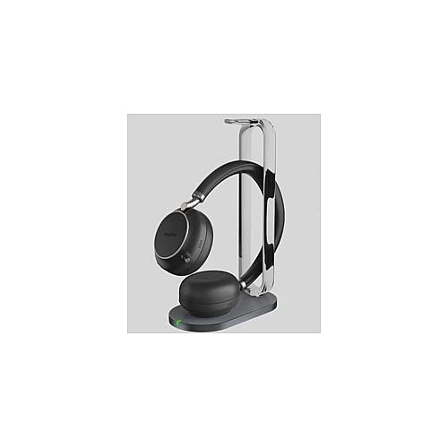 Yealink 1208625 BH76 with Charging Stand Teams Black USB-A Bluetooth Headset