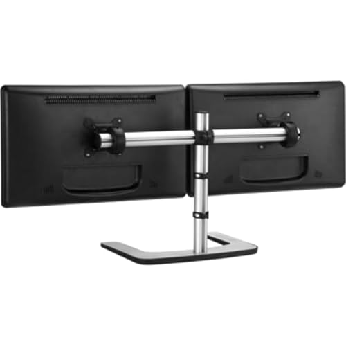 Atdec Dual/Single Monitor Desk Mount - FREESTANDING Base - Loads UP to 26.5LB FL