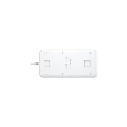 Ubiquiti USP-Strip UniFi SmartPower 6 Outlet Wi-Fi Power Strip with 4 USB-C Ports, Wall Mount Kit Included, White