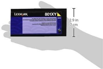 Lexmark 80C1XY0 Yellow Extra High Yield Return Program Toner