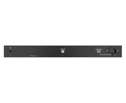 D-Link Ethernet Switch, 28 Port Smart Managed Gigabit Ethernet w/ 4 10G SFP+ Ports Uplink, Business Network 6kV Surge Protection (DGS-1250-28X)