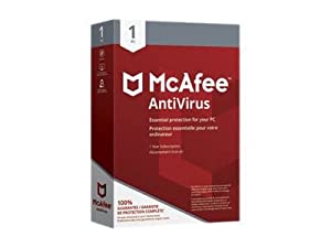 Mcafee Anti Virus 1 Pc