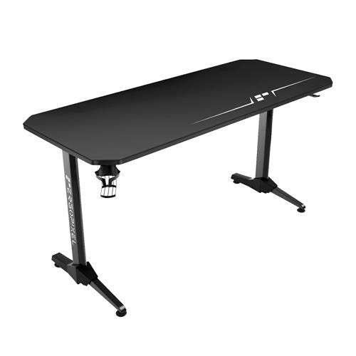 Ergopixel Gaming Desk Black with Cup & Headset