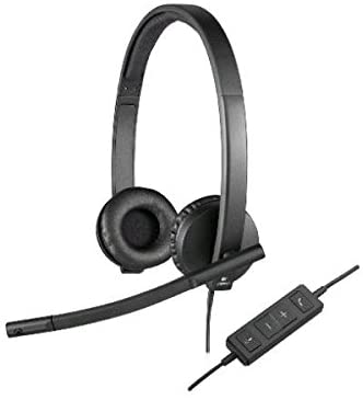Logitech USB Headset H570e Stereo - Black stereo Standard Packaging