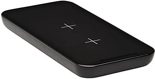 Tripp Lite Wireless Charging Stand, 10W Fast Charging Wireless Phone Charger and Stand, Apple and Samsung Compatible, Black (U280-Q01ST-BK)