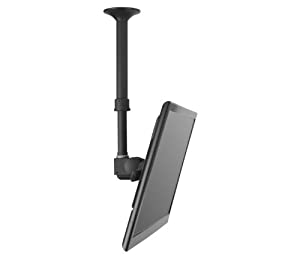 Atdec TH-3070-CTS Ceiling Mount with Short Drop Length for Displays up to 143-Pound, Black 35.4-Inch Black