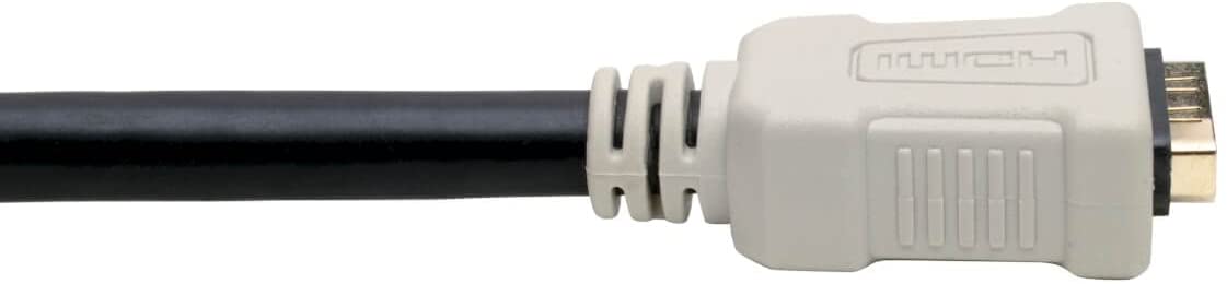 Tripp Lite High Speed 4K HDMI 2.0b Extender Cable with Gripping Connectors (M/F), Black, 15 ft. (P569-015-2B-MF)