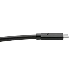 Tripp Lite USB C to USB Type C Cable 6ft USB 3.1 Gen 1 5A 5 Gbps M/100W, Black (U420-006-5A)