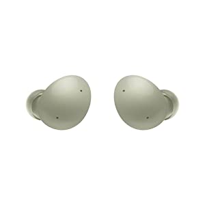 Samsung Galaxy Buds2 Olive - Truly Wireless Bluetooth Headphones with Active Noise Cancellation, Amplify Ambient, Auto Swtiching