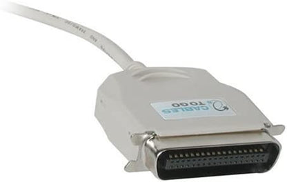 C2g/ cables to go C2G 16898 USB to Centronics 36 (C36) Parallel Printer Adapter Cable, Beige (6 Feet, 1.82 Meters)