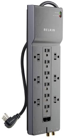 Blu BLKBE11223410 - Belkin Professional Series SurgeMaster Surge Protector
