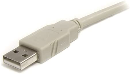 StarTech.com 6 ft USB 2.0 Extension Cable A to A - M/F - USB Extension Cable - USB (M) to USB (F) - 6 ft - Molded - USBEXTAA_6, Beige Beige 6ft