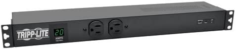 TRIPP LITE PDU Metered Isobar Surge 120V 20A 12 5-20R2 5-15R L5-20P 1URM Metered + ISOBAR