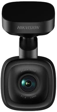 Hikvision usa Hikvision AE-DC5013-F6 Pro 1600P Dash Cam with GPS, G-Sensor, Built-in WiFi, Voice Control and ADAS (Advanced Driver Assistant System) Supported, MicroSD Card Up to 128 GB Supported, Phone App for Setup