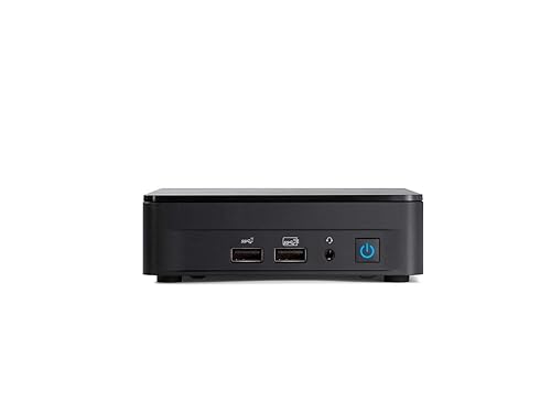 Wall Street Canyon I7 Slim NUC NUC 12 PRO KIT NUC12WSKI7 US Cord,Black