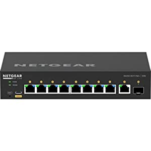 Netgear Network Switch- AV LINE M4250-8G2XF-POE+
