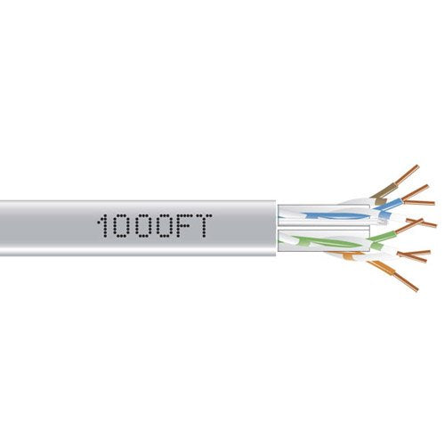Black Box GigaTrue 550 Cat.6 Bulk UTP Cable - Bare Wire - Bare Wire - 1000ft - Gray