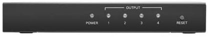 Tripp Lite HDMI Splitter, 4 Port 1 in 4 out Splitter, 4K Audio Video, DVI Compatible, HDCP 1.3, 4K x 2K (B118-004-UHD)