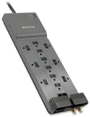Blu BLKBE11223410 - Belkin Professional Series SurgeMaster Surge Protector