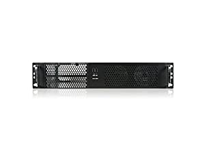 iStarUSA Group 2U Compact Rackmount 2 X 5.25 (D-214-MATX) , Black