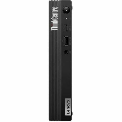 Lenovo ThinkCentre M75q Gen 2 11JN008GUX Desktop Computer - AMD Ryzen 3 PRO 5350GE - 8 GB - 256 GB SSD - Tiny - Black - AMD PRO 500 Chip - IGEL Linux - AMD Radeon Graphics DDR4 SDRAM - English Keyboar