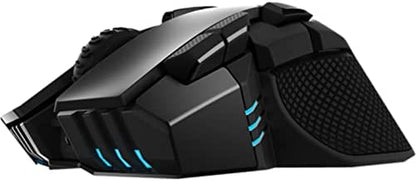 Corsair Ironclaw Wireless RGB - FPS and MOBA Gaming Mouse - 18,000 DPI Optical Sensor - Sub-1 ms SLIPSTREAM Wireless Wireless Mouse