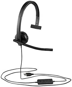 Logitech USB H570e Corded Single-Ear Headset Mono Standard Packaging