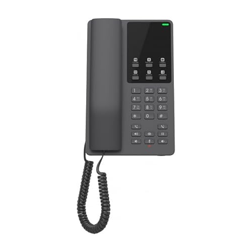 Grandstream GHP621W Hotel Phone with Built-in WiFi - Black